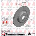 Brake disc (per unit) ZIMMERMANN - 150.2964.20