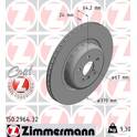 Brake disc (per unit) ZIMMERMANN - 150.2964.32
