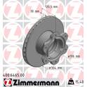 Brake disc (per unit) ZIMMERMANN - 400.6465.00