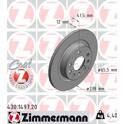 Brake disc set (2) ZIMMERMANN - 430.1497.20