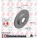 Brake disc set (2) ZIMMERMANN - 600.3213.20