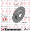 Brake disc set (2) ZIMMERMANN - 600.3213.52