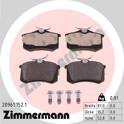 Rear brake pad set ZIMMERMANN - 20961.152.1