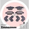 Rear brake pad set ZIMMERMANN - 23714.165.1