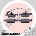 Rear brake pad set ZIMMERMANN - 24368.190.2