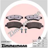 Remblokkenset voor ZIMMERMANN - 23599.990.1