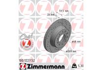 Set van 2 remschijven