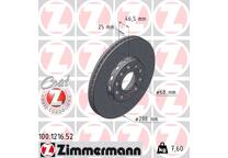 Set van 2 remschijven