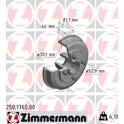Satz mit 2 Bremszylindern ZIMMERMANN - 250.1765.00