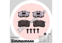 Set remblokken achter