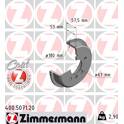 Tambour de frein ZIMMERMANN - 400.5071.20