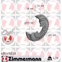 Tambour de frein ZIMMERMANN - 405.4103.20